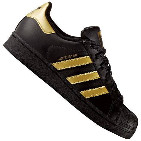 adidas schuhe superstar schwarz gold|Adidas Superstar kaufen.